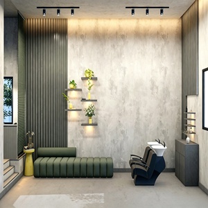 Barber Salon Shop <b>Work</b> <b>Station</b> Beauty Salon Furniture Custom Hair Salon Interior Design Full Room Customization store decoration - Product Image 5