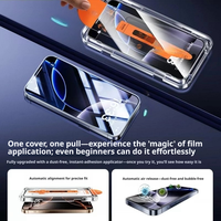 Protection d'écran pour iPhone 18 Pro, verre trempé HD 2.5D, dureté 9H, couverture intégrale, anti-empreintes digitales, anti-espionnage