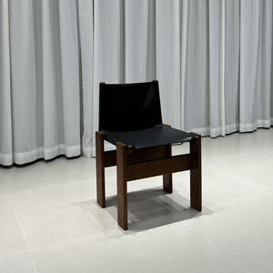 ミッドセンチュリーデザイナーカジュアルモンクダイニングチェアティーチェア研究チェアシンプルモダン無垢材ホーム家具 - Product Image 4