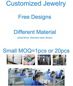 Trang Sức Cổ Hoa Thời Trang Huy Chương Đồng Thau Tùy Chỉnh Mạ Vàng Vòng Cổ Hình Ảnh Mề Đay Làm Quà Tặng - Product Image 6