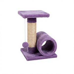 Amistar High-quality Wood Jute Scratching Post 'Murlika Play Tower' <b>Cat</b> Tree Carton Packaging for <b>Cats</b> Kittens All Breeds Sizes - Product Image 1