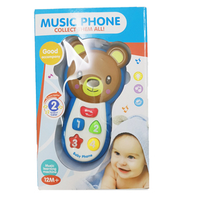 Bé Đồ Chơi Điện Thoại Di Động Với Đèn Và Các Bài Hát Âm Nhạc Điện Thoại - Product Image 2