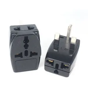 Universal to UK plug adapter power charge for phone TVs one to three extension wall adapter travel for United state Dubai India