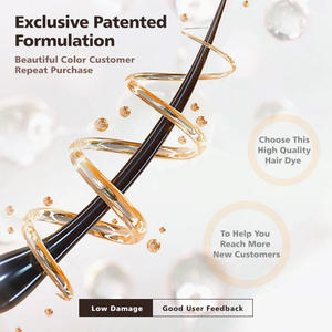 Nueva llegada verde claro permanente <span class=keywords><strong>Henna</strong></span> tinte para el cabello Kit forma de crema elegante solución para teñir el cabello - Product Image 4