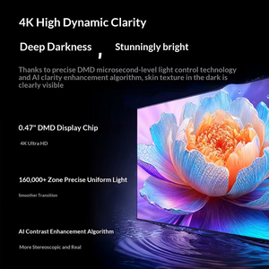 Projecteur laser intelligent 4K JMGO O3 Pro |   Ultra courte focale, 4 Go + 64 Go, Android 9.0, Wi-Fi, pour la maison et le jeu, JMGO O3 Pro - Product Image 2