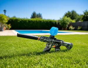 Pistola de agua eléctrica Bi-Aster 535-10 de plástico, juguete para exteriores para niños, diversión acuática - Product Image 2