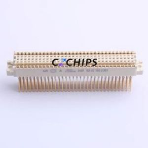 2021602301 Board-to-Board & Backplane Connector Through hole Component (THT),P=2.54mm Connector 2.54mm Through Hole 5 Gold - Product Image 1