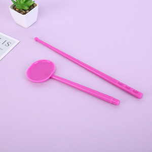 Cuchara con Indicador de Visión, Herramienta Universal para Pruebas de Visión, Color Rosa, Operación Manual para Examen de Agudeza Visual - Product Image 1