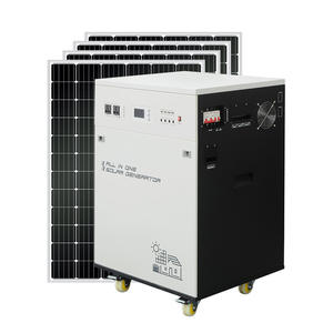 6000w Elektrikli Taşınabilir Güç Üreticisi Güneş Panelleri 6000w Şarj Edilebilir Pil Mini Jeneratör Güneş Enerjisi Taşınabilir 5000w 3000w - Product Image 1