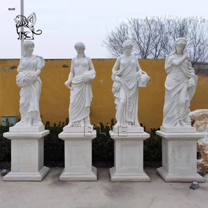 <span class=keywords><strong>Statue</strong></span> in Marmo <span class=keywords><strong>di</strong></span> Divinità Greche, Sculture delle Quattro Stagioni per Giardino - Product Image 2