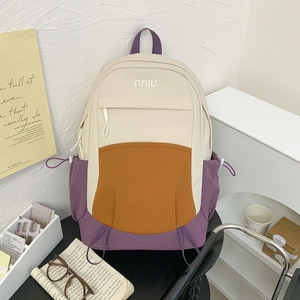 Wholesale Waterproof School <strong>Backpacks</strong> with Letter Pattern Custom Logo &amp; Design Bulk Orders Accepted-Factory Direct Supply - Product Image 4