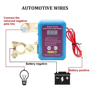 Interruttore Automatico 12V 240A con Indicatore LED di Tensione e Controllo Remoto per Scollegamento <span class=keywords><strong>Batteria</strong></span> - Product Image 4