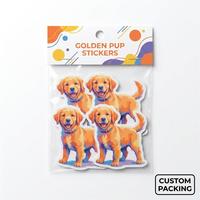 Pegatinas de Vinilo Impermeables con Impresión de Logotipo Personalizado