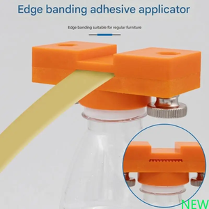 Applicatore di colla per bordi regolabile, strumento per incollaggio uniforme di bordi in legno, strumento per sigillatura facile e ad alta efficienza, strumento per incollaggio fai-da-te di mobili - Product Image 5
