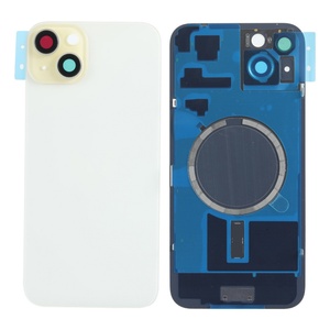Cache arrière en verre pour 15 Plus avec design à barres, taille OEM 1:1 pour une protection arrière d'origine - Product Image 4