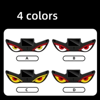 Lampe d'ambiance décorative LED yeux de démon solaires, rechargeable Type-C, yeux animés pour voiture, SUV, camions, fourgonnettes