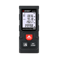 Télémètre laser SNDWAY SW-MT4, télémètre numérique 40M avec fonction de mesure maximale et minimale et auto-étalonnage