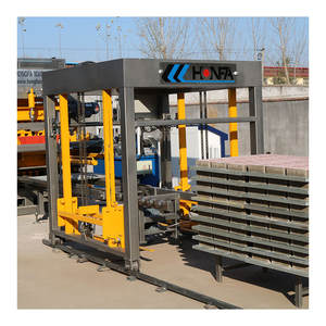 Machine automatique de fabrication de blocs autobloquants HF avec béton et sable, pression hydraulique, fonctionnement facile - Product Image 2