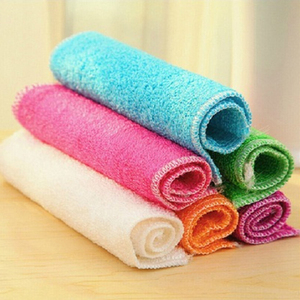 Paño de Limpieza Antiadherente C178 al por Mayor, Paño Absorbente para Cocina, Paño de Doble Capa de Fibra para Limpiar Platos - Product Image 2