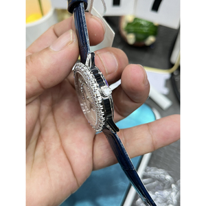 Reloj de Negocios Elegante para Mujer Shanghai de 22 mm con Cristal de Zafiro, Detalles de Moissanita, Resistente al Agua, Fase Lunar, Acero Inoxidable - Product Image 5