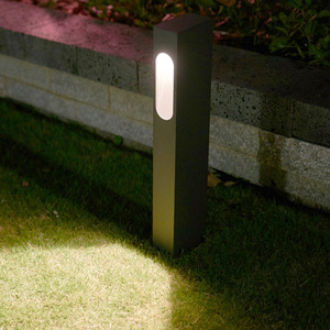 Lampe de jardin carrée à LED 7W, étanche, éclairage extérieur, luminaire paysager en aluminium moulé sous pression - Product Image 1
