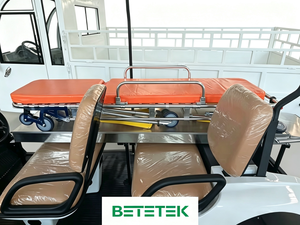 Ambulancia de Emergencia con Camilla, Carro de Golf Eléctrico para Ambulancia, Carro de Golf para Carreteras No Públicas - Product Image 5