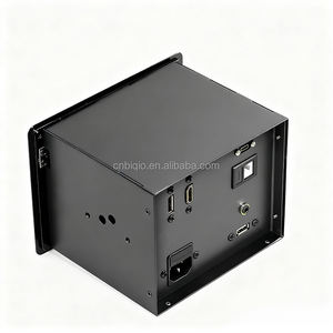 Enchufe de mesa sudafricano empotrado Escritorio de conferencias Salida emergente Caja de enchufe multimedia para <span class=keywords><strong>muebles</strong></span> - Product Image 3