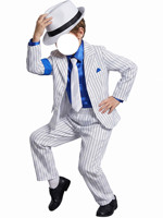 Costume de cosplay pour enfants Michael Jackson, pantalon brillant de star de la danse, années 80 et 90, tenues de scène pour garçons, ensemble de vêtements pour enfants