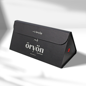 Caja de Embalaje Rígida de Materiales Reciclados con Impresión de Logotipo Personalizado OEM ODM, Impresión a Cuatro Colores, para Gafas de Lectura y de Sol - Product Image 4