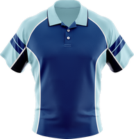 Pabrik Cina 100% Poliester Cepat Kering Cetak Kustom Sublimasi Polo Shirt Tenis Jersey dengan Logo