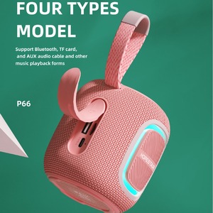 Enceinte portable Bluetooth Hopestar P66 5W, étanche IPX6, éclairage intelligent RGB 360° °   <span class=keywords><strong>Radio</strong></span> FM à son surround <span class=keywords><strong>pour</strong></span> les voyages et la plage - Product Image 6
