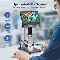Top Selling 10.1 Inch 1600X Magnification Portable Digital Electron Microscope for Mobile Repairing VMS101B