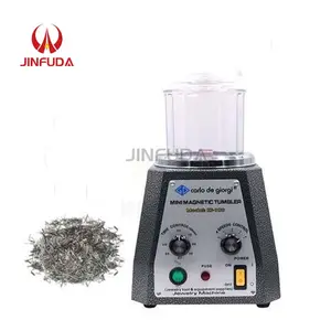 400g Jewelry Tool Polishing Machine Magnetic Tumbler Polisher KT-100 Magnetic Tumbler Jewelry Polisher Polishing Machine