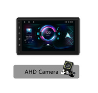 Autoradio Ultra Mince 7 Pouces 6 + 128G Caméra 360 Degrés Double Din Android Stéréo pour Véhicules Universels Estereo De Automobile