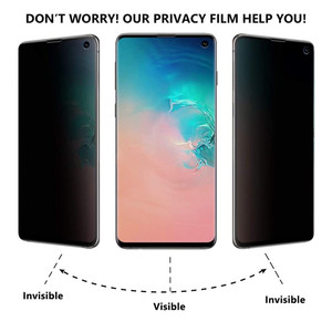Protecteur d'écran pour <span class=keywords><strong>Samsung</strong></span> <span class=keywords><strong>S10E</strong></span> confidentialité <span class=keywords><strong>verre</strong></span> <span class=keywords><strong>trempé</strong></span> Anti-espion Film en <span class=keywords><strong>verre</strong></span> à couverture complète - Product Image 2