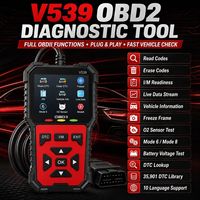 Escáner OBD2 V539, Lector de Códigos de Error para Autos, Herramienta de Diagnóstico Automotriz para Autos y Camiones, Compatible con Vehículos con Protocolo OBDII desde 1996
