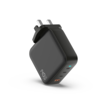 Charger Notebook 140W Fast Charging Multiport UK Gan Charger PD USB C Power Adapter untuk Laptop Pro