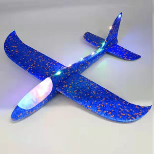 Jeu <span class=keywords><strong>de</strong></span> 3 lanceurs d'avion volant pour enfants, éclairage Led, <span class=keywords><strong>catapulte</strong></span>, mousse, planeur, avion, lancement, pistolet, vente en gros - Product Image 2
