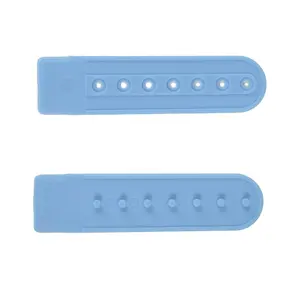 Nhựa Snapback <span class=keywords><strong>Hat</strong></span> Cap nhựa thay thế sửa chữa Snap màu xanh khóa dây đeo - Product Image 1