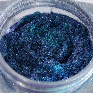 Cosmetic Grade Duochrome Chameleon <b>Pigment</b> Blue Chameleon Mica Powder for <b>Eyeshadow</b> High <b>Pigment</b> Loose Powder Candy Color Shift - Product Image 1