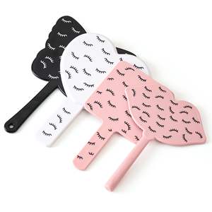 Espejo de Maquillaje Dragon Lash Profesional de Alta Gama, Hecho a Máquina, con Logotipo Personalizado OEM, Espejo de Mano en Forma de Corazón, Negro, Extensión - Product Image 6