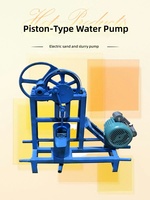 Pompe à boue de type piston pour forage de puits, petite pompe électrique à rinçage d'eau et élimination du sable, connexion filetée en acier moulé pour équipement de forage