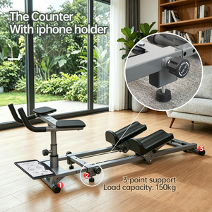 Appareil d'entraînement multifonctionnel télescopique pour le renforcement des abdominaux et des <span class=keywords><strong>dos</strong></span>, et l'étirement de la colonne vertébrale - Product Image 3