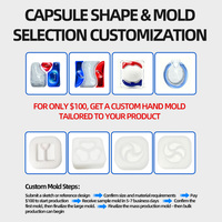Cápsulas para Lavavajillas para Empaquetado Personalizado en Pequeñas Cantidades, Desengrasante Potente y Protección para Cristales, 12g, MSDS, Alta Capacidad de Producción
