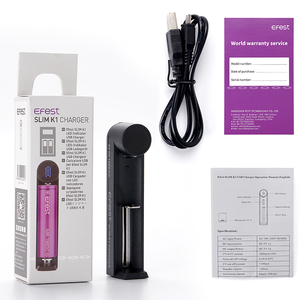 في المخزون ، شاحن بطارية ليثيوم Efest V ks ، شاحن محمول 5V 12a مخرج Usb شاحن بنك طاقة محمول - Product Image 6