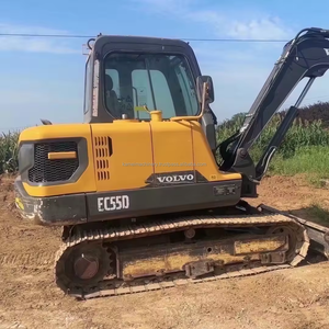 Mini-pelle Volvo EC55D d'occasion Offre Spéciale en Chine 5 tonnes de meilleure qualité à bas prix Gear PLC Core Components Crawler Moving Type - Product Image 3