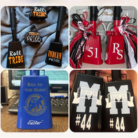 Clochettes de supporter personnalisées de 9 pouces pour événements sportifs, clochettes en métal pour faire du bruit, clochettes pour les stades, cadeaux, clochettes avec poignée