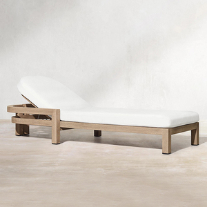 Per tutte le stagioni in legno massello naturale per il tempo libero reclinabile mobili per piscina giardino all'aperto Resort lettino prendisole sedia <span class=keywords><strong>sdraio</strong></span> <span class=keywords><strong>da</strong></span> <span class=keywords><strong>spiaggia</strong></span> - Product Image 4