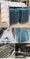 Automatische Gedroogde Fruitverwerkingsmachine Vriesdroger Machine Drogen Industriële Voedsel Dehydrator Groentedroger Verstrekt