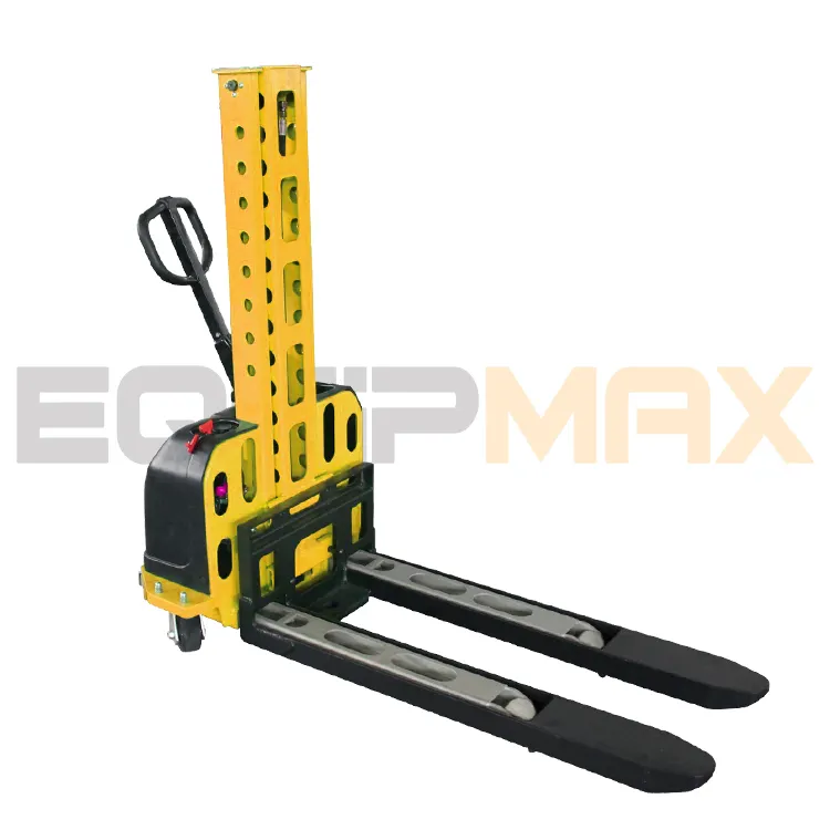 Equipmax 500KGS self loading electric stacker to load and unload the cargoes by the truck